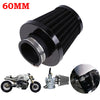 Scooter Dirt Bike 60mm Motorcycle Air Intake Filter Cleaner Pod