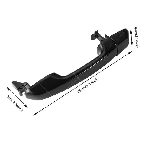 Toyota Prado J150 Series Rear Outer Door Handle Pair (2009-2020)
