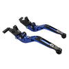 Ducati Panigale Blue Extendable Brake Clutch Levers (899-1299, V2)