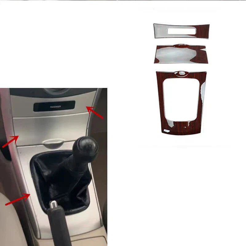 Toyota Corolla Glossy Wood Grain Console Gear Shift Panel Cover (2009–2013)