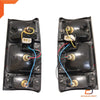 Holden Rodeo TF Isuzu TFR Tail Light Lamp Set Black Border (88-97)