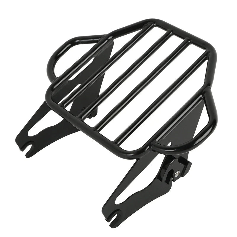 Harley Road King Electra Glide Black Detachable Luggage Rack (2009 - 2024)