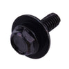 6 x Black Car Body Fender Retainer U Nut Clips Fasteners
