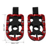 Harley Softail Fat Bob Black Red Foot Pegs (2018-2024)