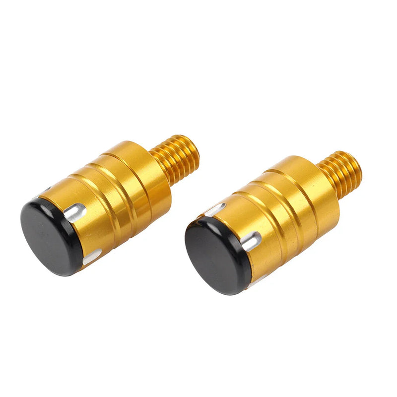 Yamaha MT03 MT07 MT09 MT10 Gold Mirror Hole Blanking Plug Screw Cap