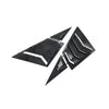Honda Civic Sedan Carbon Fiber Look Front Window Scoop Louver Cover (12-15)