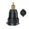BMW Motorcycle Hella Din Plug Socket Adapter Dual USB Charger