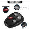 Buick Enclave with Blade 4 Button Keyless Entry Remote Key Cover (2008–2024)
