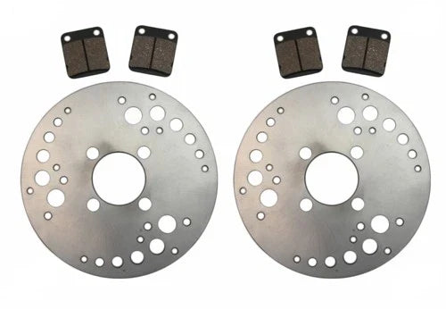 Yamaha Big Bear 350 2 x Front Disc Rotors & Pads (1999–1999)