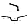 Harley Dyna Sportster 4" Rise 1-1/4" Ape Hanger Handlebar (2004-2023)
