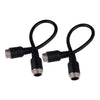 Rearview Reversing Parking Camera 2 x 4-Pin Male to Male Connector Wire