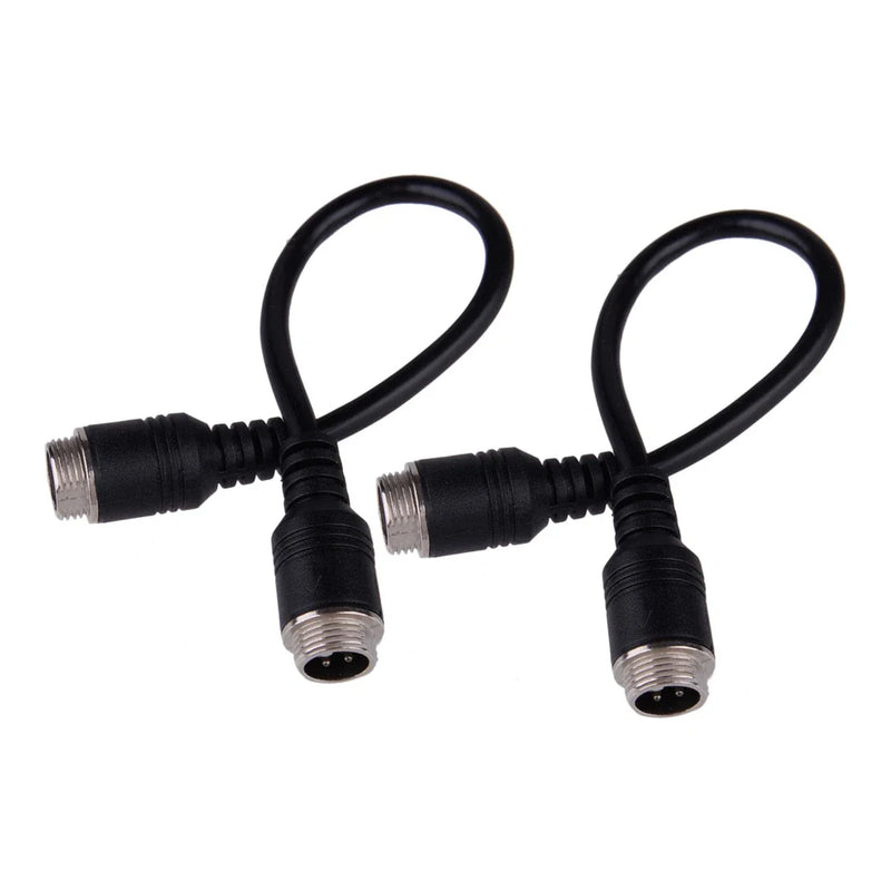 Rearview Reversing Parking Camera 2 x 4-Pin Male to Male Connector Wire