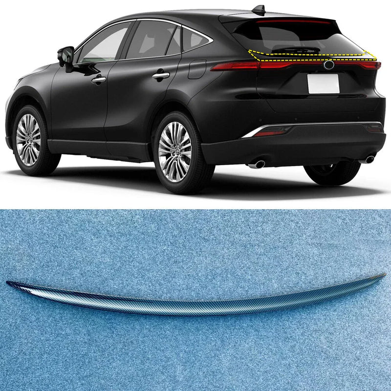 Toyota Harrier Venza ABS Rear Boot Spoiler Wing Carbon Fiber (2020-2024)