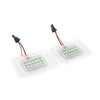 Volvo 855, V70, V70 XC 2 x 18 LED License Plate Lights (1993-2000)