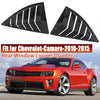 2010-2015 Chevy Camaro Side Window Louvers 2 x Sun Shade Covers Carbon Fiber