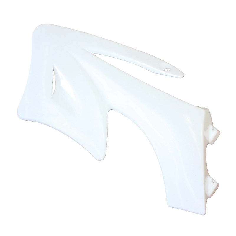 Apollo Orion Pit Dirt Bike White Plastic Front Left Side Tank Guard Fender