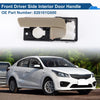 Kia Rio (2012-2017) Beige Black Front Passenger Side Door Handle