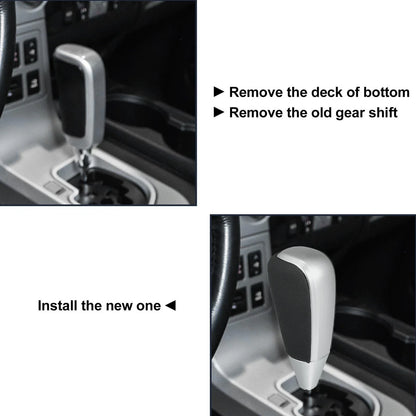 Gear Stick Shift for Toyota Land Cruiser Black Faux Leather (2008-2021)