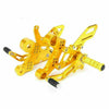 Yamaha MT09 FZ09 (2014-2016) Gold Rear Racing Foot Pegs Rearsets