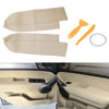 Car Door Armrest Cover Front Panels Beige 1 pair