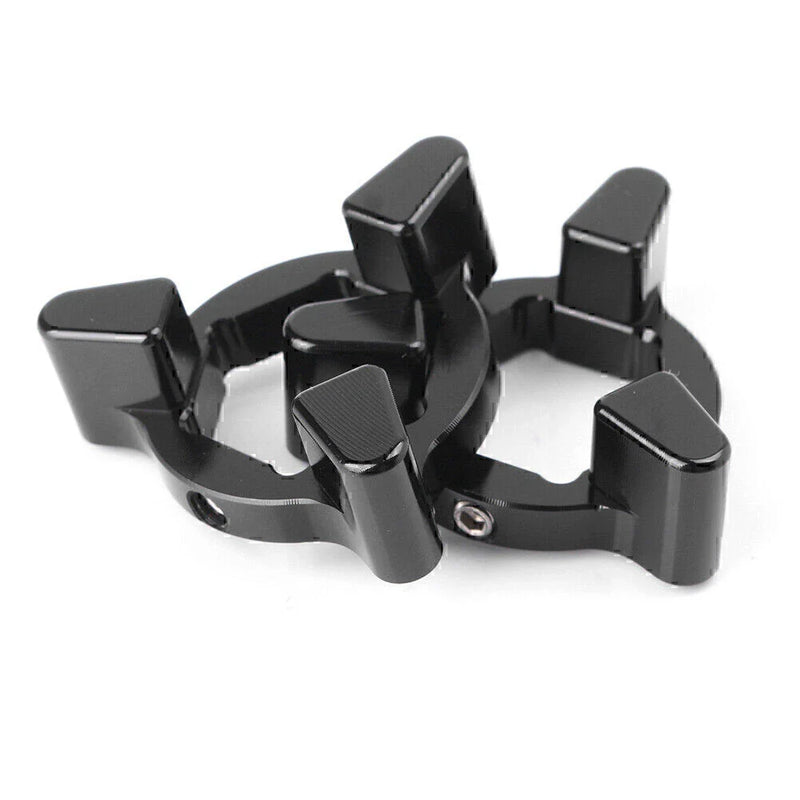 Universal Motor CNC Front Anodized Fork Preload Adjusters 22mm (N/A)