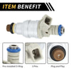 Ford Ranger (1985-2001) 1 Pc Silver Beige Fuel Injector 4 Holes