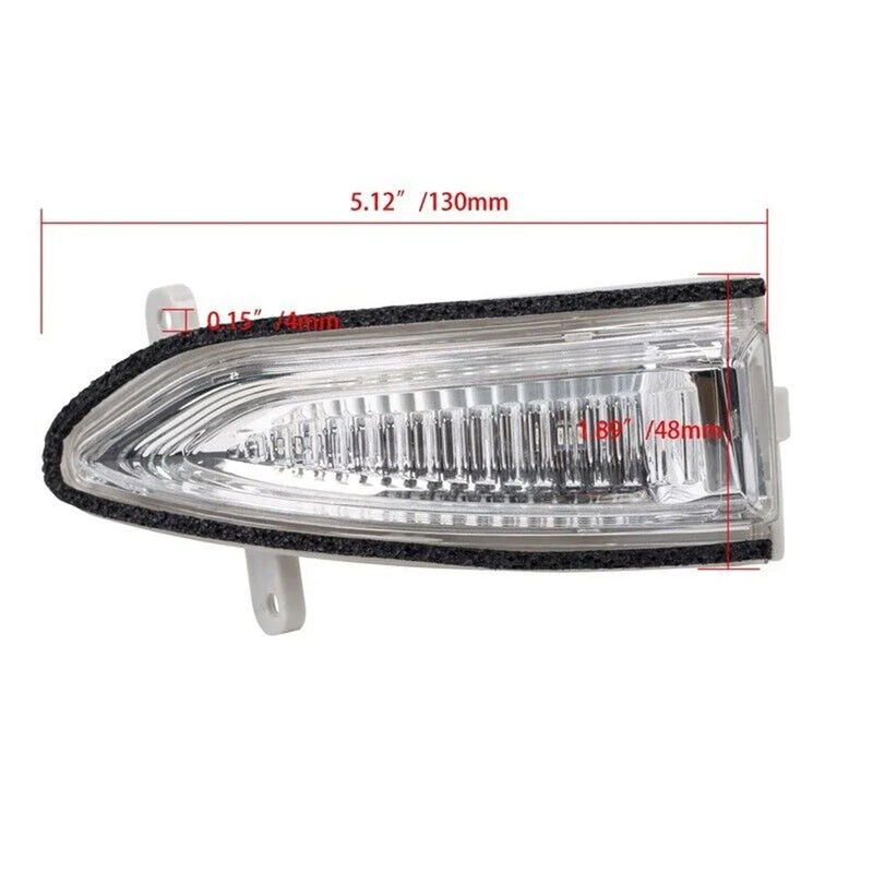 Pulsar Amber Turn Signal Light Right Side Mirror (2014–2017)