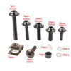 Kawasaki Motorcycle Red Complete Fairing Bolt Bodywork Screws Nuts
