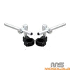 Universal Motorcycle 7/8'' Adjustable Clip-On Handlebar Kit