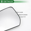 Ford Maverick Left Side White Mirror Glass w/ Back Convex Heated (2000-2006)