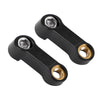 M10 x 1.25mm Plastic Motorcycle Extension Mirrors