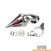 Harley Dyna FatBob FXDF, Street Bob FXDB Chrome Air Intake Filter Cleaner