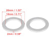 Honda 20 x M18 Silver Tone Oil Drain Plug Gaskets (90471-PX4-000)