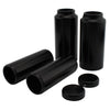 Harley Street Bob 6 x Black Front Fork Boot Slider Shock Covers (2018-2022)