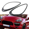 Porsche Cayenne 958 Carbon Fiber Headlight Eyebrow Covers (2011-2014)