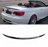 BMW 3 Series E93 M3 Rear Spoiler Wing Glossy Black ABS (2007-2013)