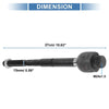 Dodge Dakota, Ram Dakota 2 x Front Inner Tie Rod End Links (2005-2011)