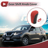 Nissan Rogue Sport (2017-2022) Red Black Car Gear Shift Knob Cover
