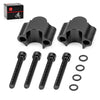 Can-Am / Honda / Yamaha 7/8" Black Handlebar Risers 30mm