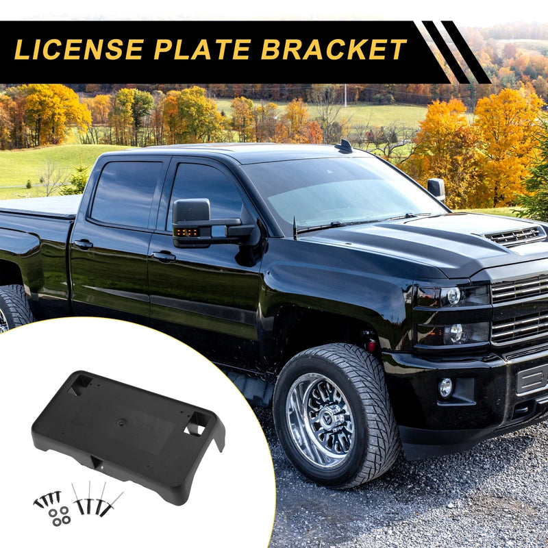 Chevrolet Silverado 1500 Bracket License Plate Holder (2016 - 2018)