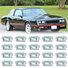 G-Body 20x Windshield & Rear Window Trim Molding Clips (1978–1988)