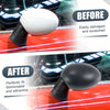 BMW Mini Clubman R55 R57 R56 Pair Rearview Mirror Cover Cap Gray