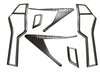 Mitsubishi Pajero Montero Sport Black Tail Light Covers (2015-2018)