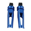 Yamaha YZF R1 R6 R1M R1S Blue Rear Passenger Foot Pegs