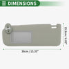 Toyota Camry Left Sun Visor with Mirror (2012-2017)