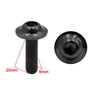Motorcycle 40pcs M6 Hex Socket Head Bolts Screws