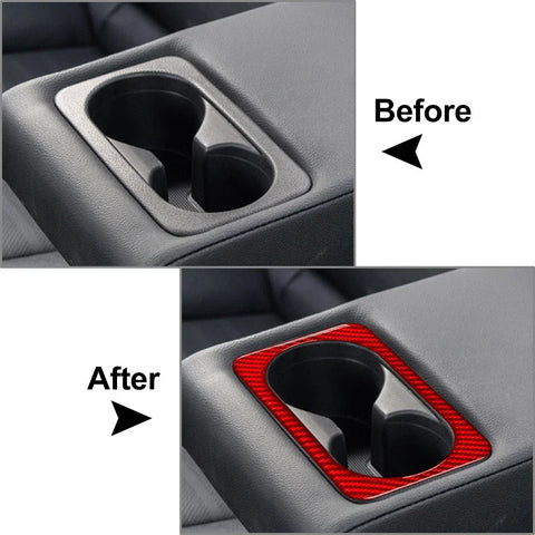 Kia Forte Cerato K3 Red Rear Water Cup Holder Frame Cover Trim (2019-2023)