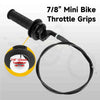 Mini Bike 50250CC Throttle Handle and Cable Assembly