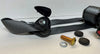 Commodore VB VC VH VK Grey Left Front Seat Belt (1988-1997)