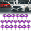 Car / Motorcycle 20pcs M6 Fender Bumper Washer Bolt
